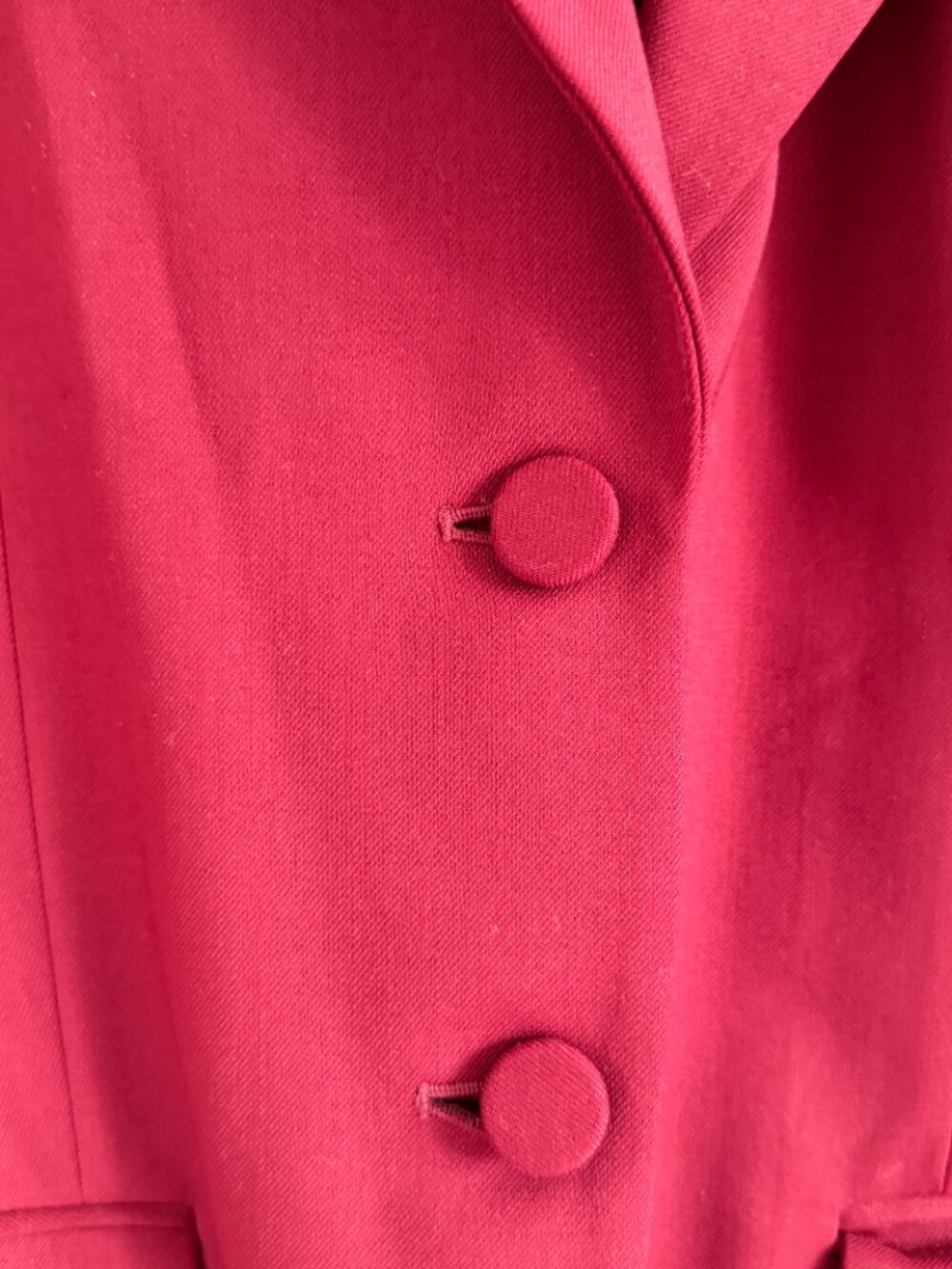 MM.LaFleur Burgundy Tailored Blazer - Picture 8 of 15